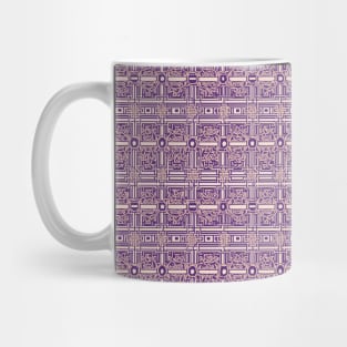 Purple Trendy Pattern V9 Mug